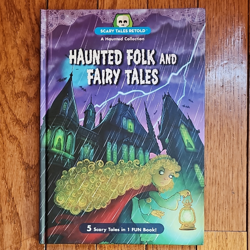 Haunted Folk And Fairy Tales Hardback Book 5 Tales In 1